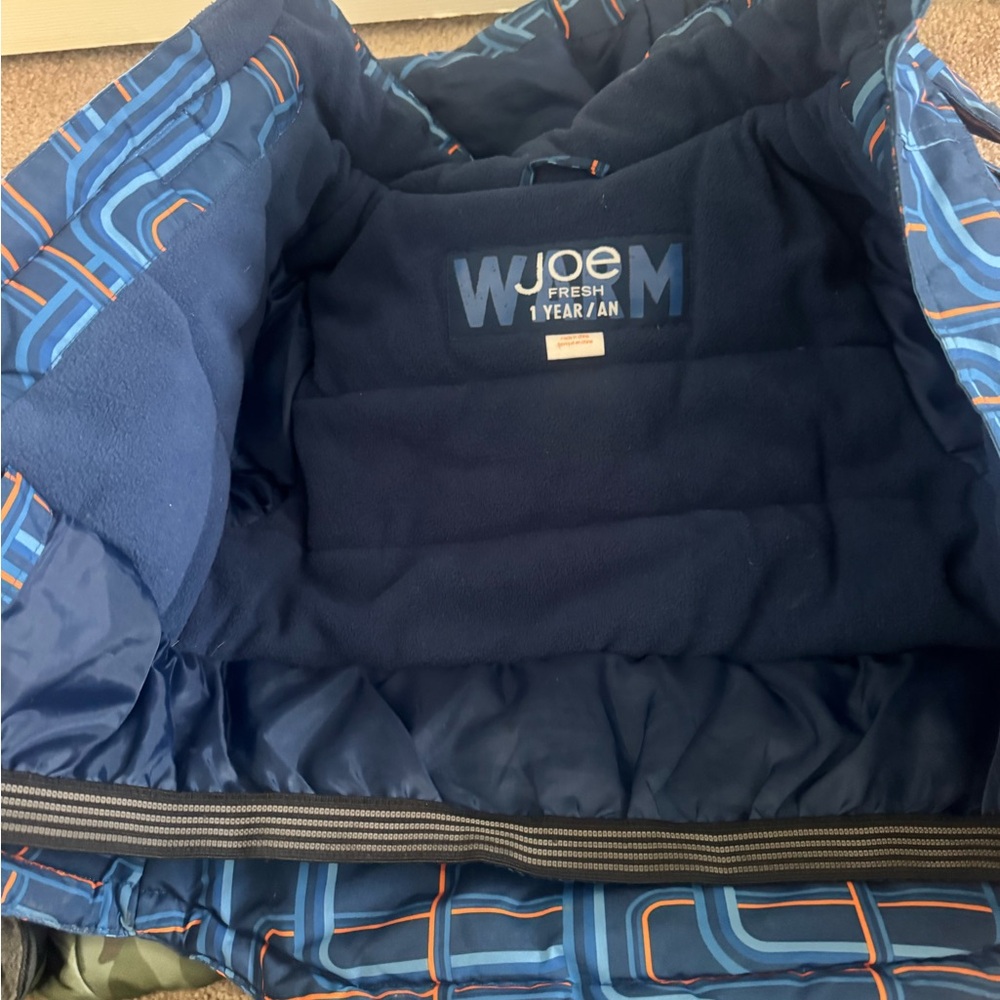 Joe Fresh Geometric Patterned snow Jacket - Picture 2 of 2